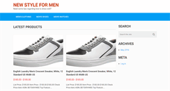 Desktop Screenshot of newstylesformen.com